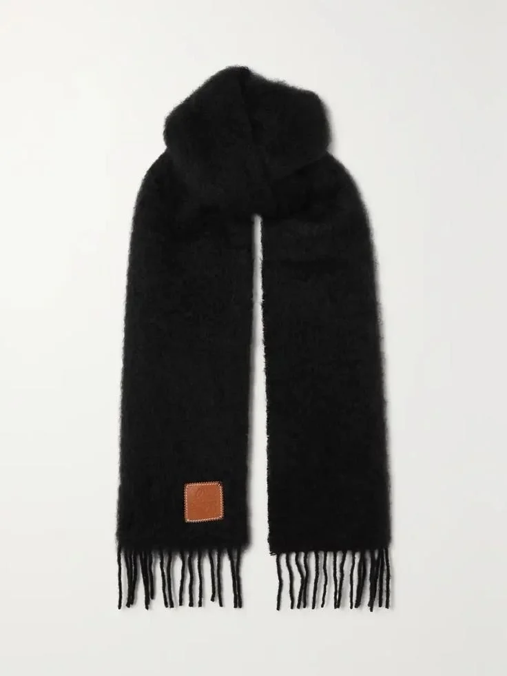 【LOEWE】wool and mohair scarf Mohair and wool shawl | Loewe | OTTODISANPIETRO
